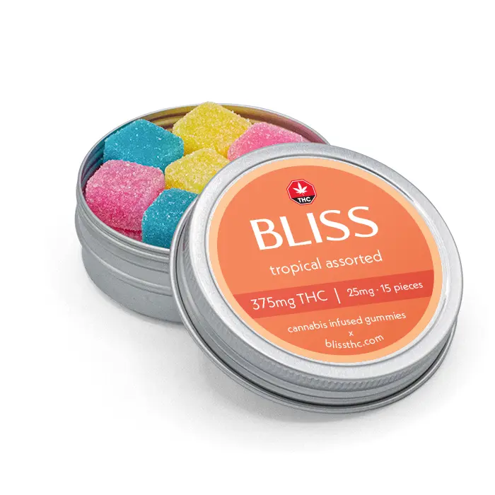 Bliss Tropical Mix Gummies