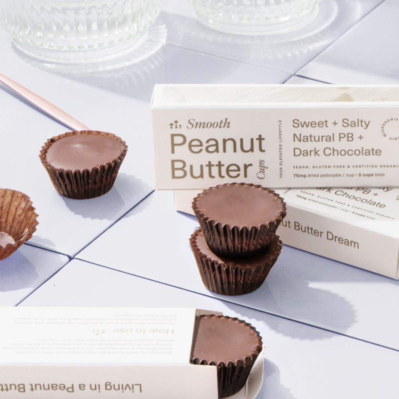 Smooth Peanut Butter Cups (75mg)