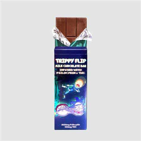 Trippy flip chocolate bar