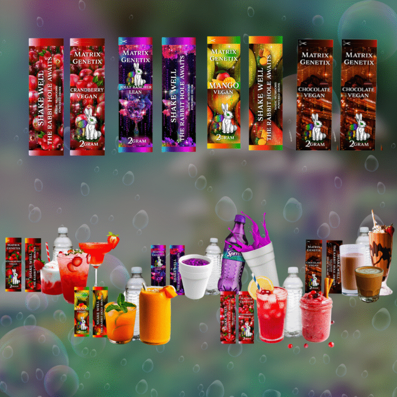 Flavoured drink pouches