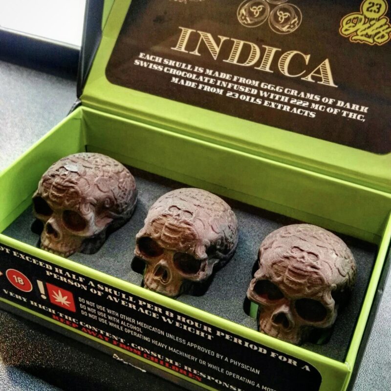 Skull THC Chocolate