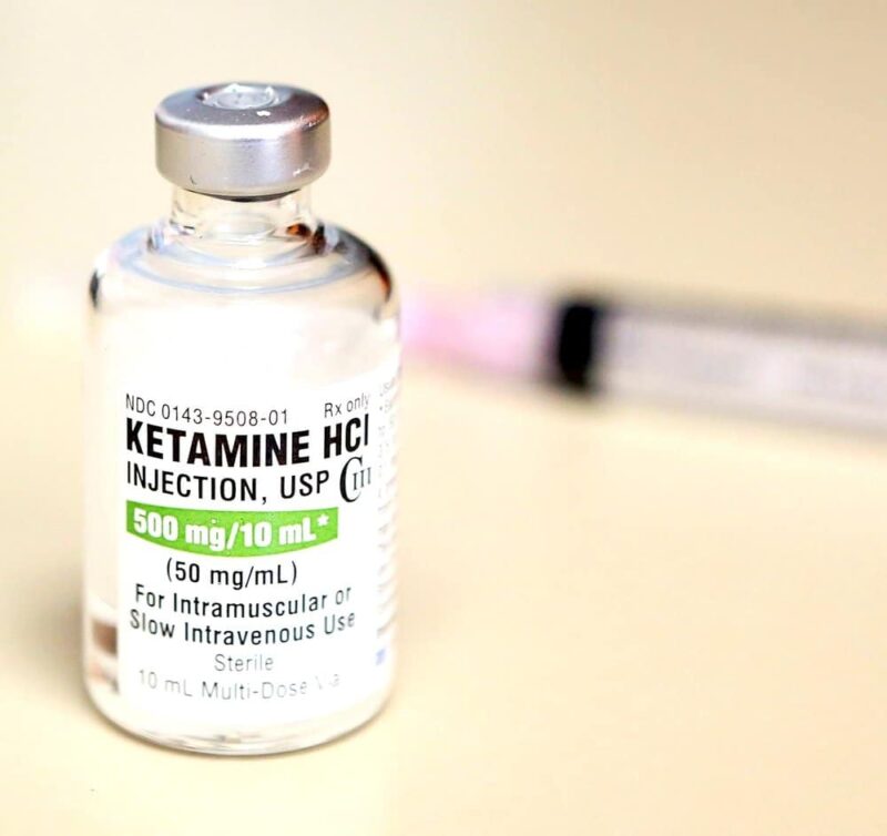 Ketamine injection