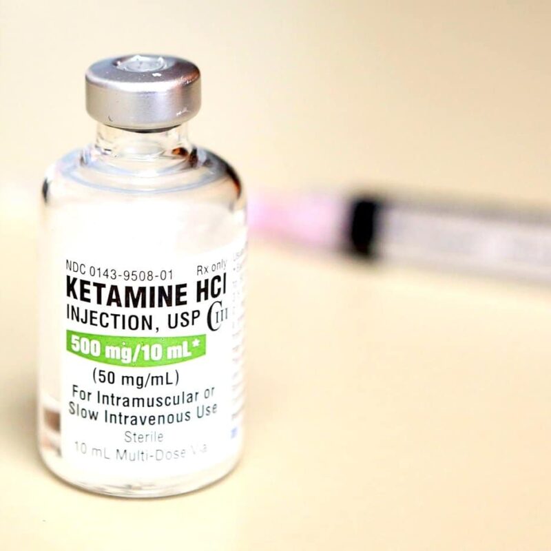 Ketamine injection