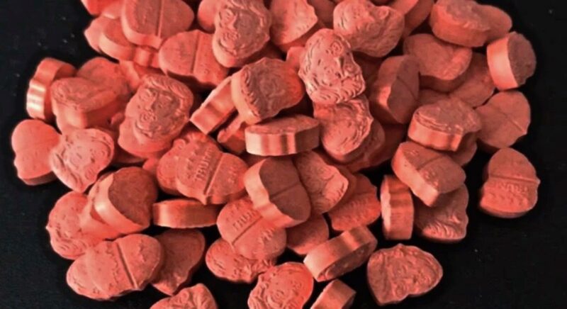 Orange Trump mdma pills