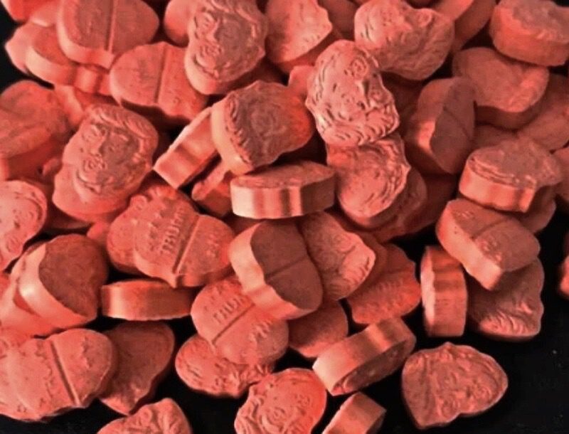 Orange Trump mdma pills