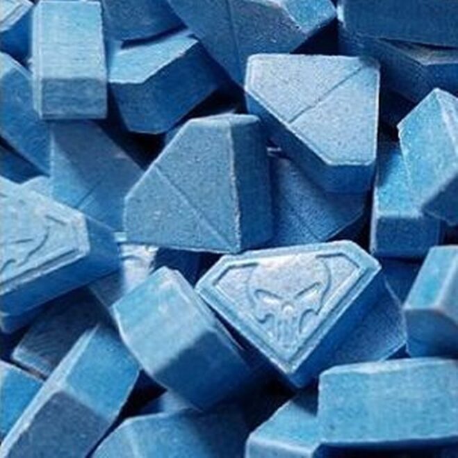 Blue Punisher Mdma ecstasy pill